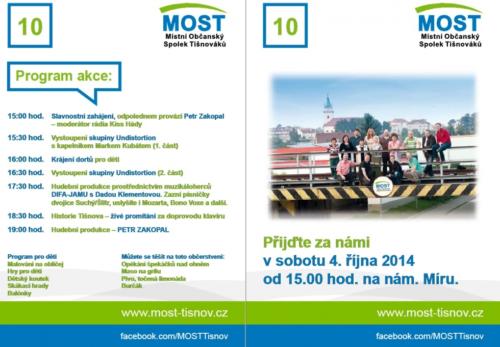 MOST na náměstí - 4. 10. 2014